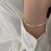 Pulsera de Plata Rota Diseño de Nicho 2022 Nuevo Lujo Ligero Gama Alta Oro de 18K Acero de Titanio Joyería de la Suerte