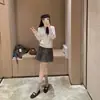 Zapatos Mary Jane de Lana con Forro de Felpa de Moda para Mujer 2026, Zapatos de Viaje Peludos que Aumentan la Altura, Zapatos de Noche Estilo Coreano