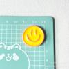 Parche de Accesorios para Funda de Teléfono Smiley que Suelta Color Pegatinas para Nevera DIY Accesorios para Pasadores de Pelo Parche de Resina
