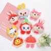 Novos acessórios de pelúcia em forma de coração, acessórios de roupas DIY fofos, broche, chapéu, luvas, atacado