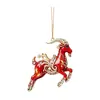 Enfeites de carro com tema de Natal, designs fofos de cabra em desenho animado, novos produtos transfronteiriços, decorações de árvore de Natal, decoração de casa
