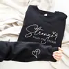 Eres Más Fuerte Que la Tormenta Sudaderas Boho Autocuidado L
