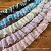Chifón Encaje Encaje de Puntos Plisado Accesorios Lolita Adornos para la Cabeza Ropa Puños de Manga Materiales Decorativos