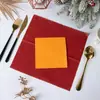 Servilletas Desechables de Color Sólido Cálido Simples Exclusivamente para Comercio Electrónico Transfronterizo, Adecuadas para Decoraciones de Fiesta de Acción de Gracias y Halloween