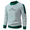 Comercio Exterior Otoño e Invierno 2025 Tejidos de Punto de Terciopelo Imitación de Visón Ropa Interior Cálida Camisa Base Casual Juvenil Prendas de Punto para Hombre