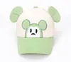 Versión coreana de la nueva gorra de red con oso gorra de béisbol para niños linda caricatura sombrero para el sol comercio exterior niño gorra de red al por mayor T520