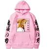 Sudadera con capucha estampada Hoja Exterminadora de Demonios Purgatorio Xing Shoulang Rengoku Kyoujurou