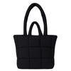 Bolsa Cruzada Amazon Transfronteriza Bolso de Mano para Mujer Bolso Tote Bolsa de Ropa de Algodón Portátil Bolso a Cuadros para el Brazo Hecho a Medida