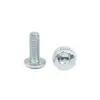Tornillos Máquina Grado 10.9 Iso7380 Torx Cabeza Plana Redonda, Cabeza Semi-Redonda, Cabeza Plana Grande, Acero al Carbono, Zinc Azul y Blanco M3M5M6M8