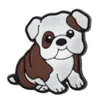 Los 100 Clips para Bolígrafo de Plástico Suave de PVC con Forma de Perro Más Vendidos de Amazon Accesorios Decorativos Dibujos Animados Clips para Bolígrafo de Punta Redonda