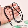 Collar de cuerda con nudo de botón de cuerda con patrón de dragón para hombre y mujer, colgante, cordón, tejido a mano, cadena larga para suéter, cuerda de jade al por mayor