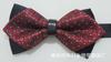 Venta de fábrica punto esquina afilada moda boda de hombre novio padrino banquete coreano pajarita de lazo puntiaguda