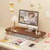 Bandeja para Teclado de Escritorio Base Elevadora de Monitor Soporte para Escritorio de Oficina Estante de Almacenamiento Elevador para Computadora de Escritorio