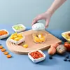 Machacador de ajo manual, picador de ajo, triturador de ajo, prensa y picadora de ajo para el hogar, molinillo de ajo