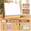 Calendario en Blanco de Año Nuevo DIY Pastel al Óleo 3D/Pintura Decoración de Escritorio Calendario Hecho a Mano Creativo Regalo