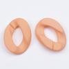 Cadena de macarrones de goma de plástico acrílico, 31 x 39, hebilla de apertura, anillo, accesorios de joyería para equipaje, venta al por mayor