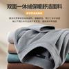 2026 Nuevo Estilo Cuello Semi Alto Doble Cara Forro Polar Base Capa Hombre Otoño e Invierno Engrosado Doble Cara Forro Polar Cálido Camiseta de Manga Larga