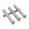 Tornillos de Cabeza Cilíndrica Hexagonal de Acero Inoxidable 7380 Suministro Directo de Fábrica Pernos de Cabeza Semirredonda