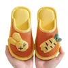 Pantuflas de Lino Lindas de Dibujos Animados para Niños, Niñas, Bebés, Hogar, Interiores, Pantuflas para Padres e Hijos, Otoño e Invierno, Antideslizantes, Pantuflas de Punta Cerrada