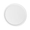 En stock posavasos redondo grueso de PVC Negro Amazon 10cm creativo antideslizante aislamiento goma suave posavasos blanco