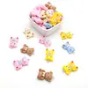Set Mixto de 10 Colgantes de Resina de Pato, Hongo, Donut y Oso para Pendientes, Bolsos, Llaveros y Accesorios para Fundas de Teléfono DIY