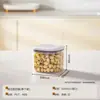 Contenedor de Almacenamiento Sellado Tipo Presión para Granos de Grado Alimenticio, Té, Granos de Café, Nueces, Botellas de Plástico, Frascos de Almacenamiento y Cajas