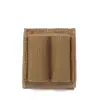 Bolsa de Parche Camuflaje Táctico para Escopeta Bolsa para Cargador de Dos Agujeros para Exteriores Liberación Rápida Resistente al Desgaste Accesorios de Equipo para Fans Militares