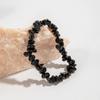 Pulsera de Grava de Cristal Natural Xiyin Transfronteriza de Amazon Ágata Jade Pulsera de Piedra Irregular al Por Mayor