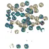 Explosiones de red de moda taladro de uñas cuadrado puntiagudo con forma especial Super Brillante Aurora cuadrado de cristal strass decoración para usar en uñas al por mayor