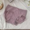 Roupa Íntima Estilo Japonês Feminina Algodão Puro Entrepierna Antibacteriano Renda Verão Cor Sólida Confortável Respirável Sem Marcas Calcinha Feminina