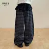 Calça Infantil YOJIA com Forro de Lã Inverno 2026 Novo Estilo Moda Coreana Roupas Infantis Calça Casual Espessada Roupa de Inverno Infantil