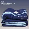 Nueva Colcha Pro con Control de Temperatura para Sueño Profundo de Invierno, Colcha para Todas las Estaciones, Cálida y Engrosada, Lavable a Máquina, Algodón Tejido, Núcleo de Colcha Doble