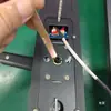 Cerradura de Puerta Semiautomática Paquete Completo de Accesorios Accesorios para Puertas Cuadradas de Acero Barra Rectangular Varilla de Transmisión de Hierro Cuadrado Tubo de Eje Cuadrado
