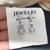 Aretes de Perlas de Agua Dulce Naturales Zhuji con Circonita Microincrustada y Nácar Aretes de Perla Clásicos con Forma de Calabaza Suministro al por Mayor