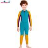 Traje de buceo transfronterizo para niños, nuevo, de una pieza, de 2,5 mm, grueso y cálido, de manga larga, resistente al frío