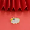 Broche de Recompensa para Aluno do Ensino Fundamental Desenho Animado Texto Insígnia de Metal Pin Inspirador Infantil Pingente de Mochila Acessório Medalha