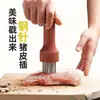 Ablandador de Carne de Acero Inoxidable, Martillo para Piel de Cerdo, Herramienta de Perforación para Carne de Filete de Cocina, Ablandador de Carne
