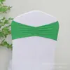 Funda Elástica para Silla sin Atar Decoración de Lazo Fruncido en el Respaldo sin Hebilla para Bodas Fiestas Eventos Silla con Venta al por Mayor Transfronteriza