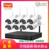 Venta al por mayor de fábrica Kit inteligente Wifi Tuya Transfronterizo Set Tuya NVR de 8 canales Set inalámbrico inteligente Tuya