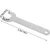 Chave de placa de pressão de rebarbadora conjunto de três peças 5/8 porca de flange rebarbadora rebarbadora engrossada polegada placa de prensa de rosca
