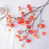 Linterna de flores artificiales, arreglo de frutas y bayas, ramas falsas, arreglo floral retro estilo chino, decoración suave, decoración de flores de Año Nuevo, decoración de rama de frutas artificiales