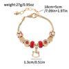 Pulsera Transfronteriza Japonesa Nueva Caliente Sanrio Dibujos Animados Anime HelloKitty DIY Joyería de Cuentas