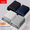 Cintura média plus size cuecas masculinas soltas respiráveis meninos boxer calças grafeno antibacteriano masculino boxer calças atacado