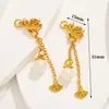 Banho de Ouro Real 18K Corrente de Extensão Estilo Chinês Ouro Antigo Gotejamento de Óleo Corrente de Conexão para Pulseira Colar Acessórios DIY Acessórios