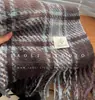 Bufanda de Mohair de Imitación Nueva Transfronteriza para Mujer, Estilo Europeo y Americano, Bufanda Chal Cálido de Barba Larga para Otoño e Invierno, Exportación Exportación Productos de Alta Calidad