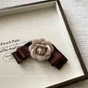 Grampo de Cabelo Laço de Camélia Suave Feminino 2025 Novidades Explosivas Doce Alta Qualidade Presilha de Cabeça Acessórios de Cabelo