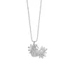 Colar Longo Estilo Casual Elfo da Flor Ruomi Naxi Dongba Versátil Design de Nicho para Mulheres