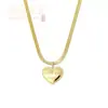 Moderna, de lujo ligero, exquisita cadena de titanio para mujer, versátil, única, simple cadena para la clavícula, moderna y elegante, no se decolora, venta al por mayor desde el fabricante