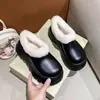 Zapatos de Algodón con Felpa en la Boca y Suela Gruesa con Forro de Terciopelo para Mujer, Calzado de Exterior 2026 Invierno, Slip-on para Persona Perezosa, Zapatos Peludos, Zapatos Calientes
