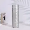 Taza Térmica de Titanio Puro Flor de Hielo, Taza de Agua para Regalo de Negocios, Taza Recta para Uso en Casa y Coche, Taza Portátil para Preparar Té, Taza con Aislamiento al Vacío